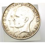 1960 BELGIUM King Baudouin I Marriage Queen Fabiola Silver 50 Francs Coin. P&P Group 1 (£14+VAT