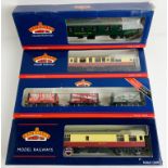 Group of Bachmann Rolling Stock OO Gauge - 39-253, 39-127D, 37-081Z, 39-260 - All Boxed. P&P Group 3