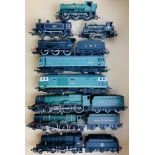 Group of 9x OO Gauge Locomotives Predominantly Hornby - All Unboxed. P&P Group 3 (£25+VAT for the