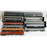 5x Spectrum HO 'New York Central' Coaches All Boxed & 5x Further Assorted Loose Coaches, P&P Group 2