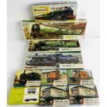 11x Loco & Wagon Kits Predominantly Airfix - Contents Unchecked - But Appear Complete. Part built