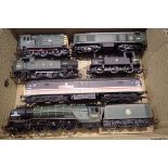 Group of 6x OO Gauge Locomotives - 1x Bachmann 20 D8000, 1x Hornby DCC 08 D4174, 1x Hornby DCC BR