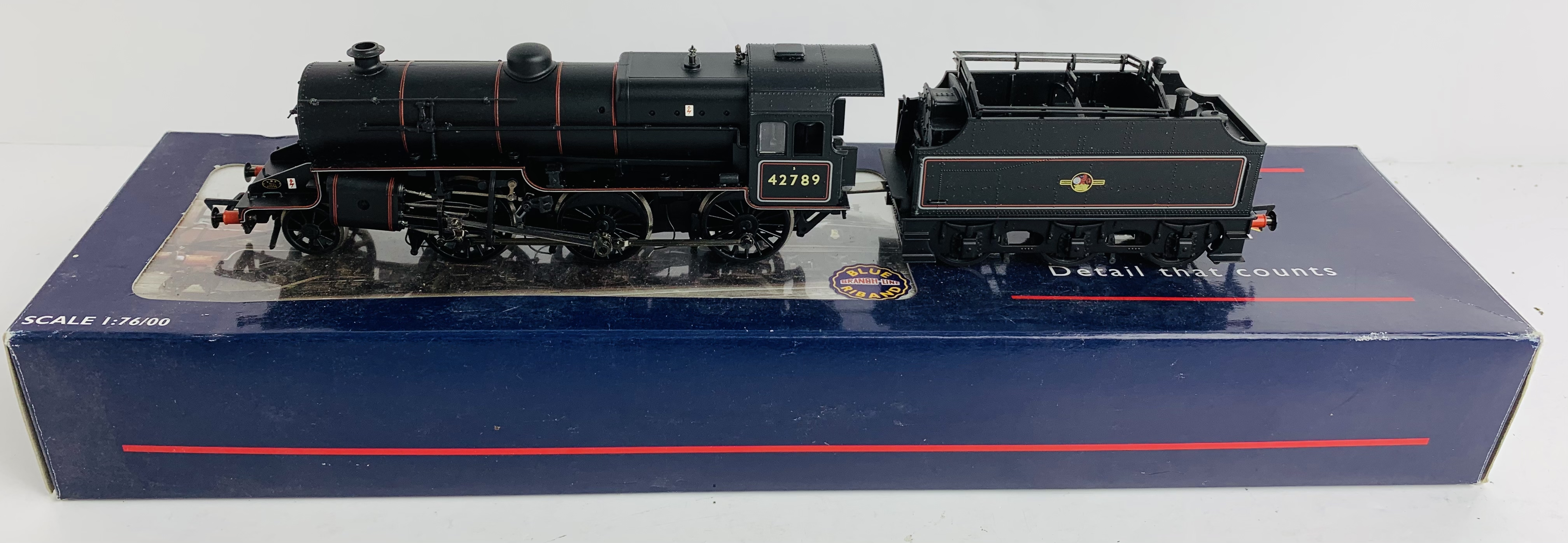 Bachmann 32-177 2-6-0 Crab BR Lined Black - Boxed. P&P Group 1 (£14+VAT for the first lot and £1+VAT