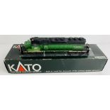 Kato HO 37-01J EMD SD40 Burlington Northern - Boxed. P&P Group 1 (£14+VAT for the first lot and £1+