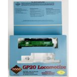 Proto 2000 HO GP20 Burlington Northern - Boxed. P&P Group 1 (£14+VAT for the first lot and £1+VAT
