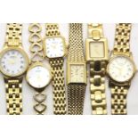 Seven ladies Rotary wristwatches. P&P Group 1 (£14+VAT for the first lot and £1+VAT for subsequent