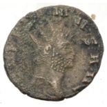 Roman Bronze AE3 Gallienus ZOO series - Petasus / Pegasus reverse ; rarer type. P&P Group 1 (£14+VAT