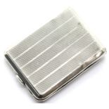 Hallmarked silver vesta case, 4 x 5 cm, 35g. P&P Group 1 (£14+VAT for the first lot and £1+VAT for