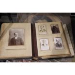 Almond family of Windle family album, c1880 onwards and a large photograph. Not available for in-