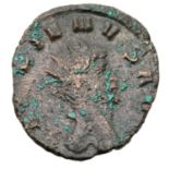 Roman Bronze AE3 Gallienus ZOO series - Griffin / Gryphon reverse ; very rare. P&P Group 1 (£14+