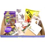 Quantity of mixed movie promotional items, including Monster in Law and Little Vampire. P&P Group