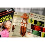 Marilyn Monroe two paperbacks and a Spanish illustrated bibliography. P&P Group 1 (£14+VAT for the