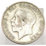 1923 Silver Half Crown of King George V. P&P Group 1 (£14+VAT for the first lot and £1+VAT for