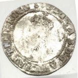 1602 - (Seventh issue) Silver Hammered Sixpence of Elizabeth Tudor. P&P Group 1 (£14+VAT for the