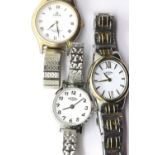 Three ladies wristwatches including Rotary and Lorus. P&P Group 1 (£14+VAT for the first lot and £