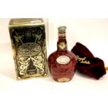 Boxed 75cl bottle of Royal Salute whisky. P&P Group 2 (£18+VAT for the first lot and £3+VAT for