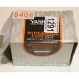 Yashica TLR wide angle lens set. P&P Group 1 (£14+VAT for the first lot and £1+VAT for subsequent