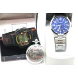 Boxed Lorus gents wristwatch, a boxed Accurist Racing chronograph wristwatch both with papers and an