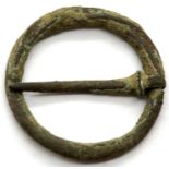 Annular Bronze age brooch with pin intact. P&P Group 1 (£14+VAT for the first lot and £1+VAT for