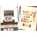 Album of mixed stamps. Not available for in-house P&P.