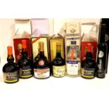 Seven bottles of Cypriot and Greek spirits and liqueurs. P&P Group 2 (£18+VAT for the first lot