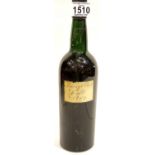 Bottle of 1950 Crofts port, hand written label only. P&P Group 2 (£18+VAT for the first lot and £3+