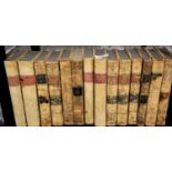 Fourteen Robertson's history volumes, published by T Cadell c1794, some with maps. Not available for