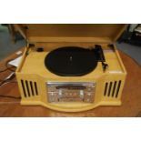 Bush radio/record/CD player. Not available for in-house P&P.