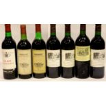 Seven bottles of French, mostly Chateau bottled Medoc wine. P&P Group 3 (£25+VAT for the first lot