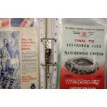 Album of FA Cup Final programmes from 1956. P&P Group 1 (£14+VAT for the first lot and £1+VAT for