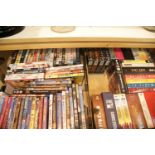 Two boxes of DVDs including collections. Not available for in-house P&P.