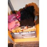 Box of women's clothing, mostly sizes 12/14 & some 16s. Includes some never worn still with la