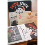 Collection of Manchester United programmes throughout the 1983-84 season. P&P Group 1 (£14+VAT for