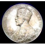 Boxed 1911 George V coronation medal. P&P Group 1 (£14+VAT for the first lot and £1+VAT for