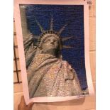 Neil Farkas serigraph Liberty, limited edition 31/100 signed by artist, 42 x 65 cm. Not available