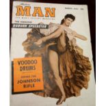 American Glamour Magazine Modern Man March 1954. P&P Group 1 (£14+VAT for the first lot and £1+VAT