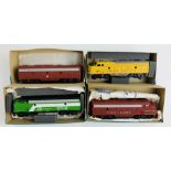 4x Athearn HO Locomotives - Boxed. P&P Group 2 (£18+VAT for the first lot and £3+VAT for