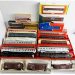 21x HO Freight Cars & Coaches - Including Rivarossi - Most Boxed. P&P Group 3 (£25+VAT for the first