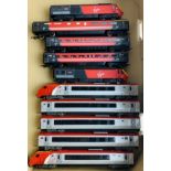 Bachmann OO 5x Car Virgin Voyager & Hornby 5x Car Virgin HST - Unboxed. P&P Group 3 (£25+VAT for the