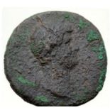 Emperor Hadrian copper As AE2 - Senate approved coin (Rome mint). P&P Group 1 (£14+VAT for the first