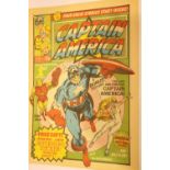 First edition marvel Captain America comic. P&P Group 1 (£14+VAT for the first lot and £1+VAT for