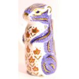 Royal Crown Derby Chipmunk, H: 11 cm. P&P Group 1 (£14+VAT for the first lot and £1+VAT for