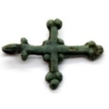 Crusades - Medieval Pilgrim talisman (Christian) - bronze. P&P Group 1 (£14+VAT for the first lot