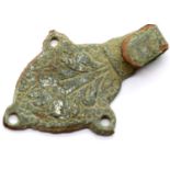 Bronze age / Viking - ornate horse tack/harness decoration. P&P Group 1 (£14+VAT for the first lot