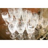 Quantity of Waterford crystal drinking glasses (16). Not available for in-house P&P.