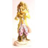 Dresden Monkey Band figurine. P&P Group 2 (£18+VAT for the first lot and £3+VAT for subsequent lots)