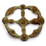 Bronze age Brooch; Christian / non pagan. P&P Group 1 (£14+VAT for the first lot and £1+VAT for