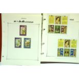 Stanley Gibbons Coronation anniversary album including 81 miniature sheets. P&P Group 1 (£14+VAT for