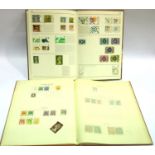 Early The Ideal album and Stanley Gibbons GB stamp album. P&P Group 2 (£18+VAT for the first lot and