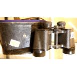 Pair of Russian made binoculars, 12x40 with case. P&P Group 2 (£18+VAT for the first lot and £3+